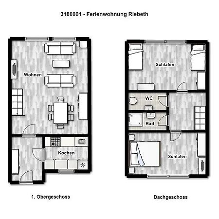 Wapenhuus Ferienwohnung Riebeth Apartamento *